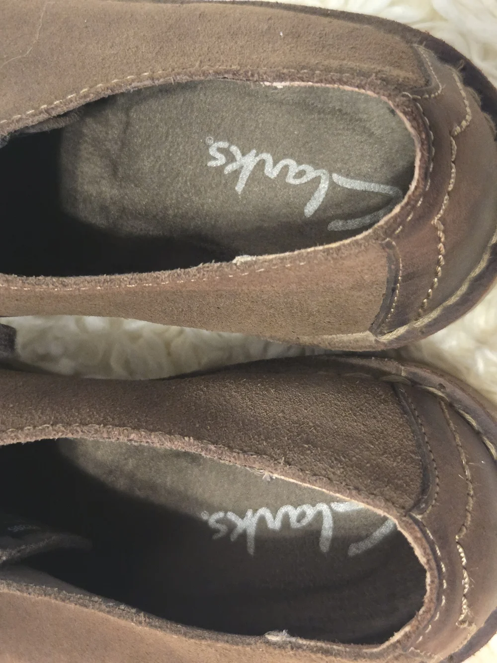 Clarks Brown Suede Men's Derby Lace-Up Shoes